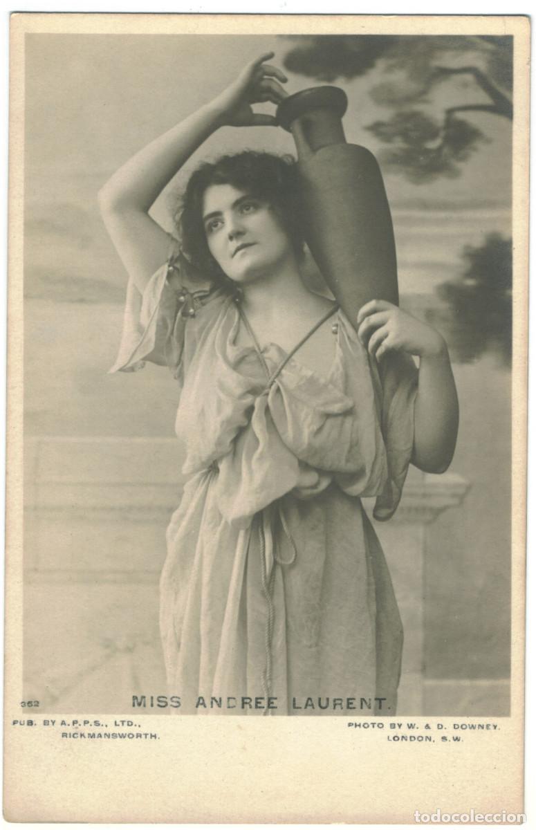Postales: Actriz eduardiana LAURENT, Andree_A.P.P.S. ; 352. Photo W. & D. Downey