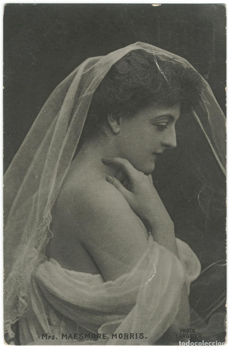 Postales: Actriz eduardiana MORRIS, Maesmore_Hartmann. Photo Langfier
