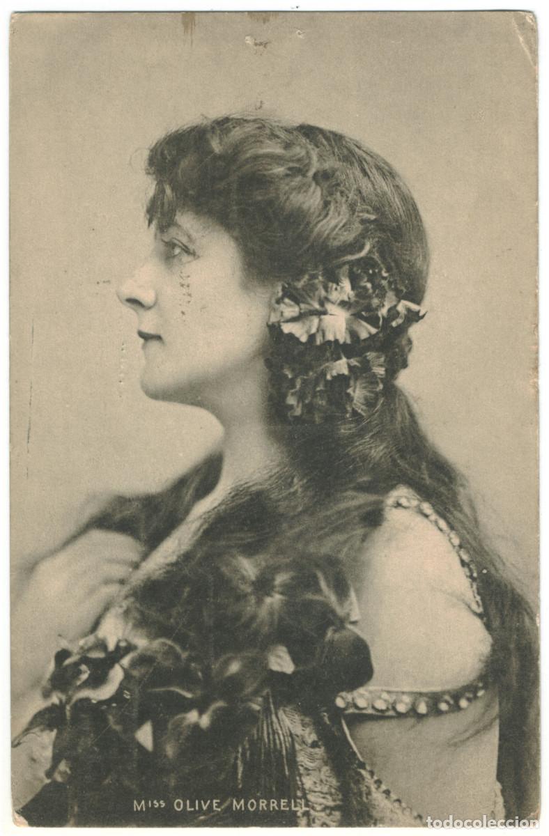 Postales: Actriz eduardiana MORRELL, Olive_Misch & Stock (Famous Beauties; 218)