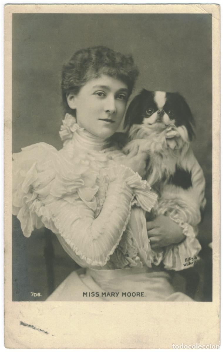 Postales: Actriz eduardiana MOORE, Mary_Beagles; 706. Photo Ellis & Walery