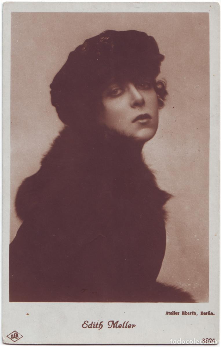 Postales: Actriz MELLER, Edith_HLB; 3324. Photo Atelier Eberth
