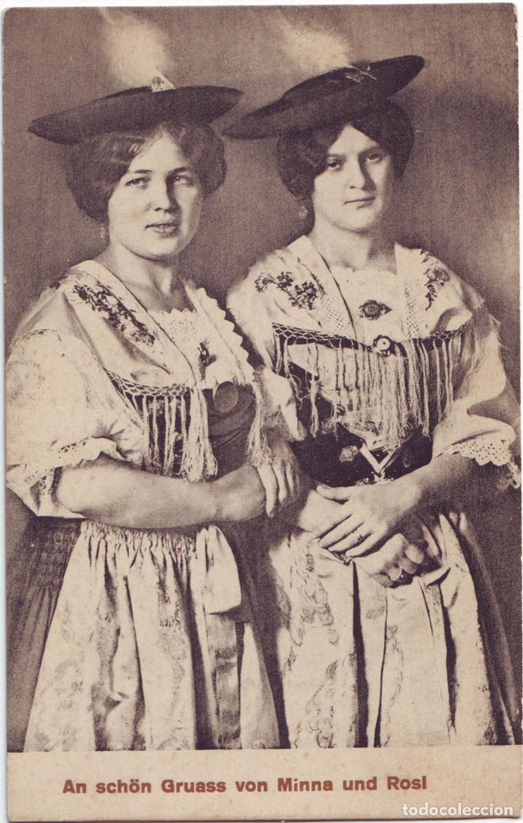 Postales: Actriz MINNA & ROSI_Nordische Kunstanstalt Ernst Schmidt