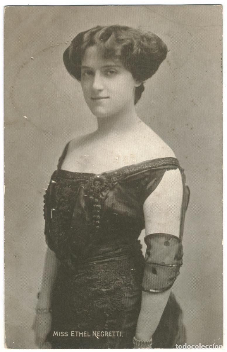 Postales: Actriz NEGRETTI, Ethel_Davidson (Enamelette; 6130)