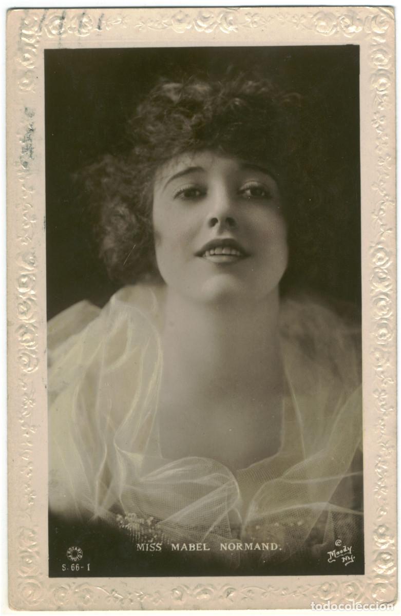 Postales: Actriz NORMAND, Mabel_Rotary (Rajar Bromide; S 66-1). Photo Moody