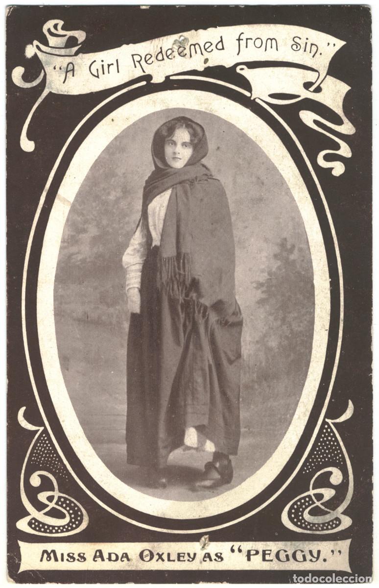 Postales: Actriz OXLEY, Ada_Stafford. As Peggy in A Girl Redeemed from Sin