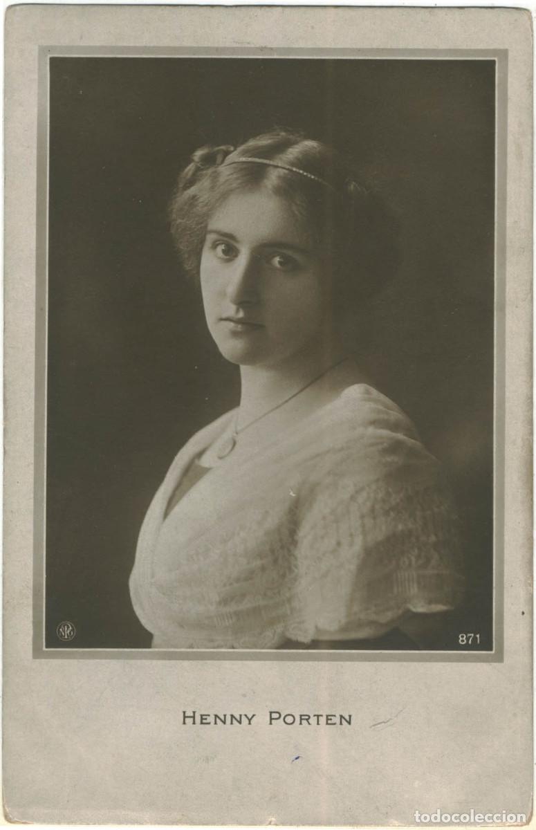 Postales: Actriz PORTEN, Henny_PNG; 871