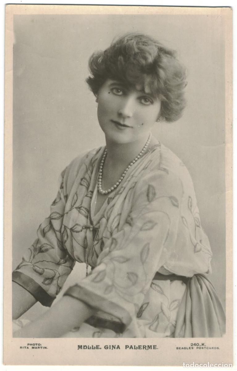 Postales: Actriz PALERME, Gina_Beagles. 240 K. Photo Rita Martin