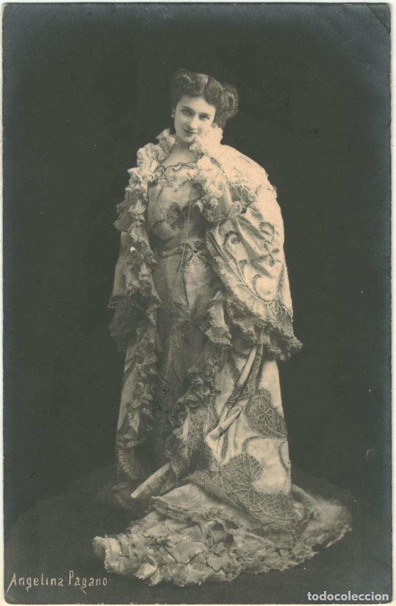 Postales: Actriz PAGANO, Angelina_Sin datos