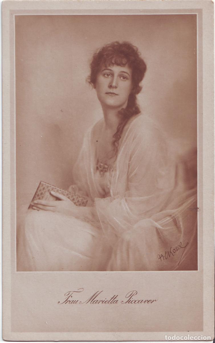 Postales: Serie 3 Postales Actriz PICCAVER JOHANNY, Marietta_ PNG; s/n, 5286 y 5287. Photo H. C. Kosel