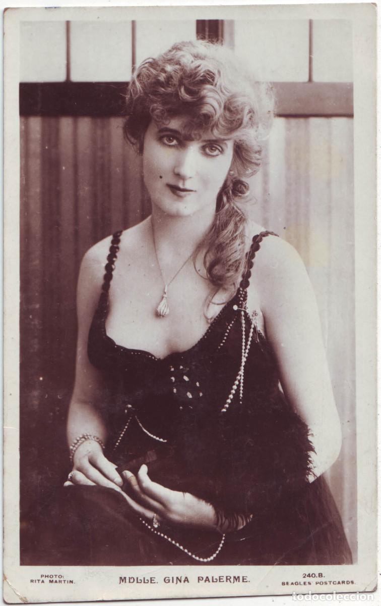 Postales: Serie 2 Postales Actriz PALERME, Gina_Beagles; s/n y 240 B. Photo Rita Martin