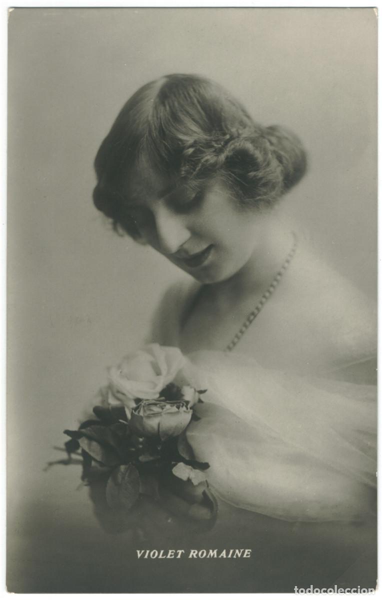 Postales: Actriz ROMAINE, Violet_Sin datos
