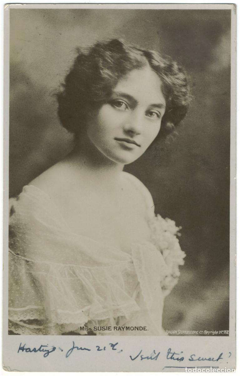 Postales: Actriz RAYMONDE, Sussie_London Stereoscopic. 172