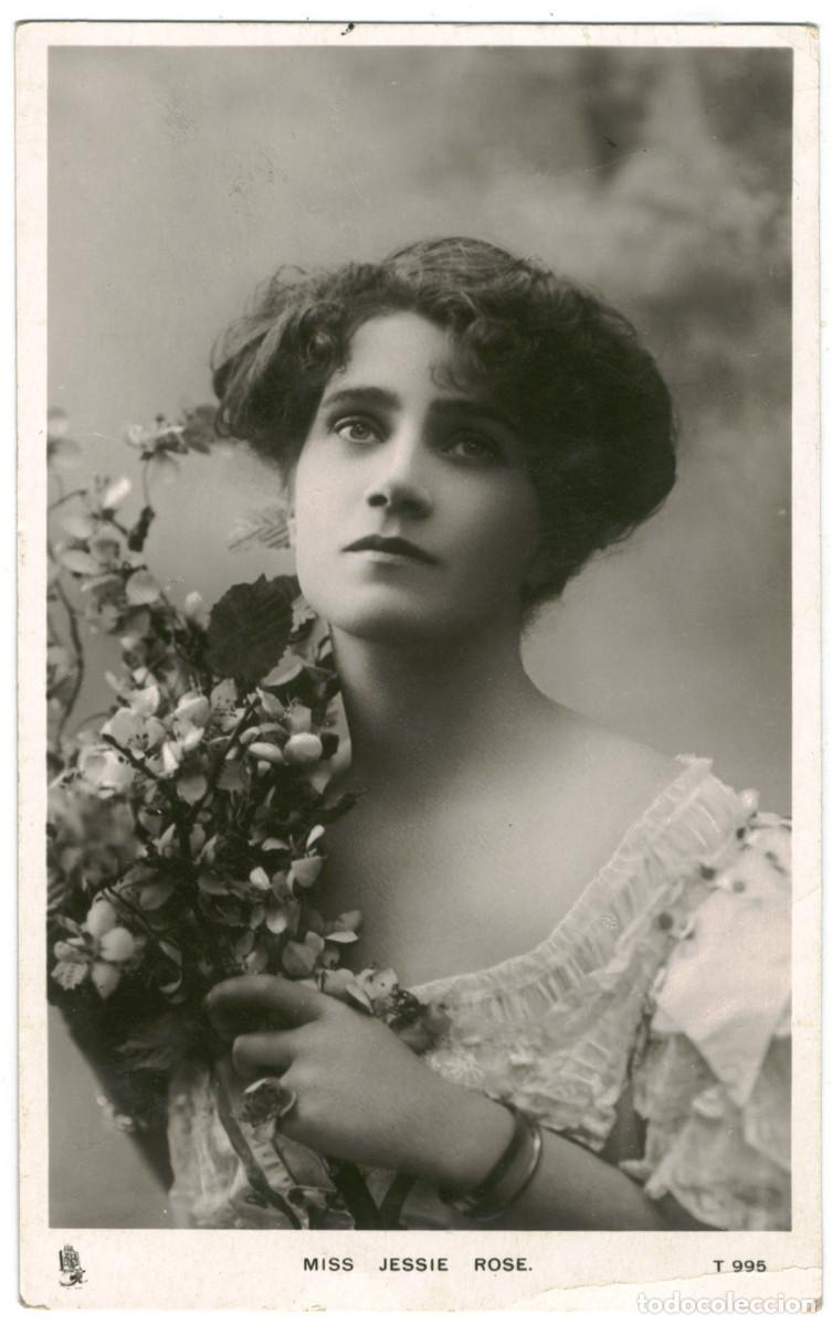 Postales: Actriz ROSE, Jessie_Raphael Tuck Real Photograph (Celebrities of the Stage; T 995). Photo Dover