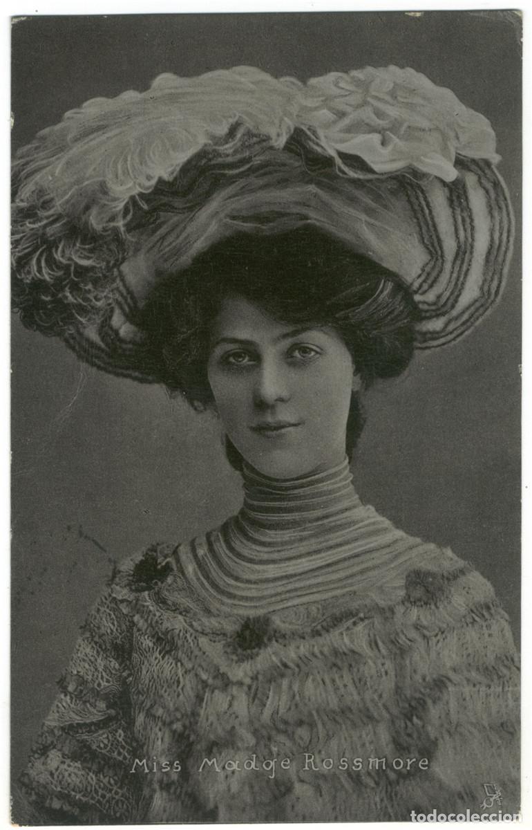 Postales: Actriz ROSSMORE, Madge_Raphael Tuck Silverette (Celebrities of the Stage; S 545). Photo Bavaria