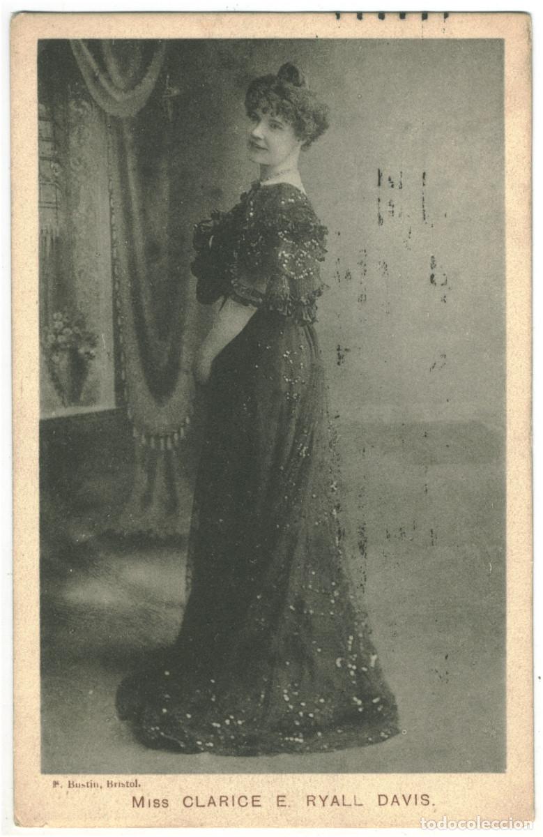 Postales: Actriz RYALL DAVIS, Clarice E._F. Bustin