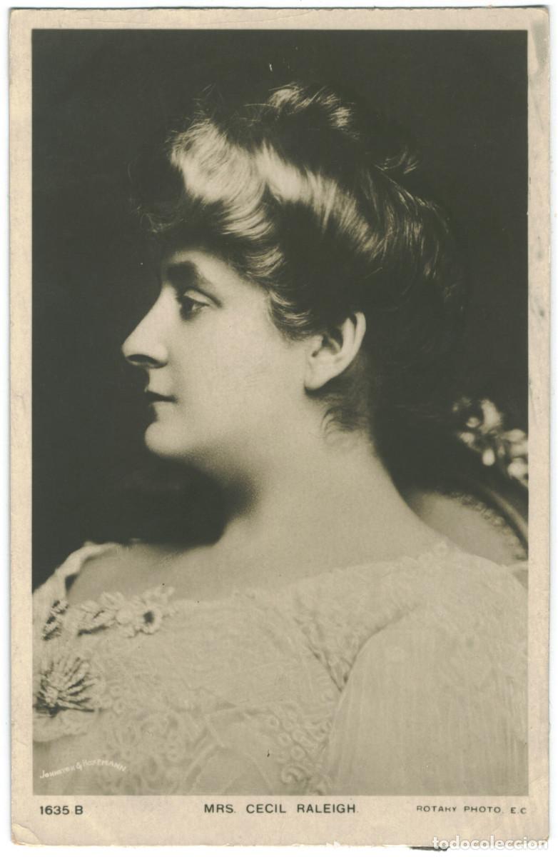 Postales: Serie 2 Postales Actriz RALEIGH, Cecil_Rotary. 1635 [A] y B. Photo Johnston & Hoffmann / Langfier