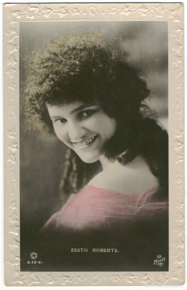 Postales: Actriz ROBERTS, Edith_Rotary (Rahjar Bromide; S 73-3). Photo Moody