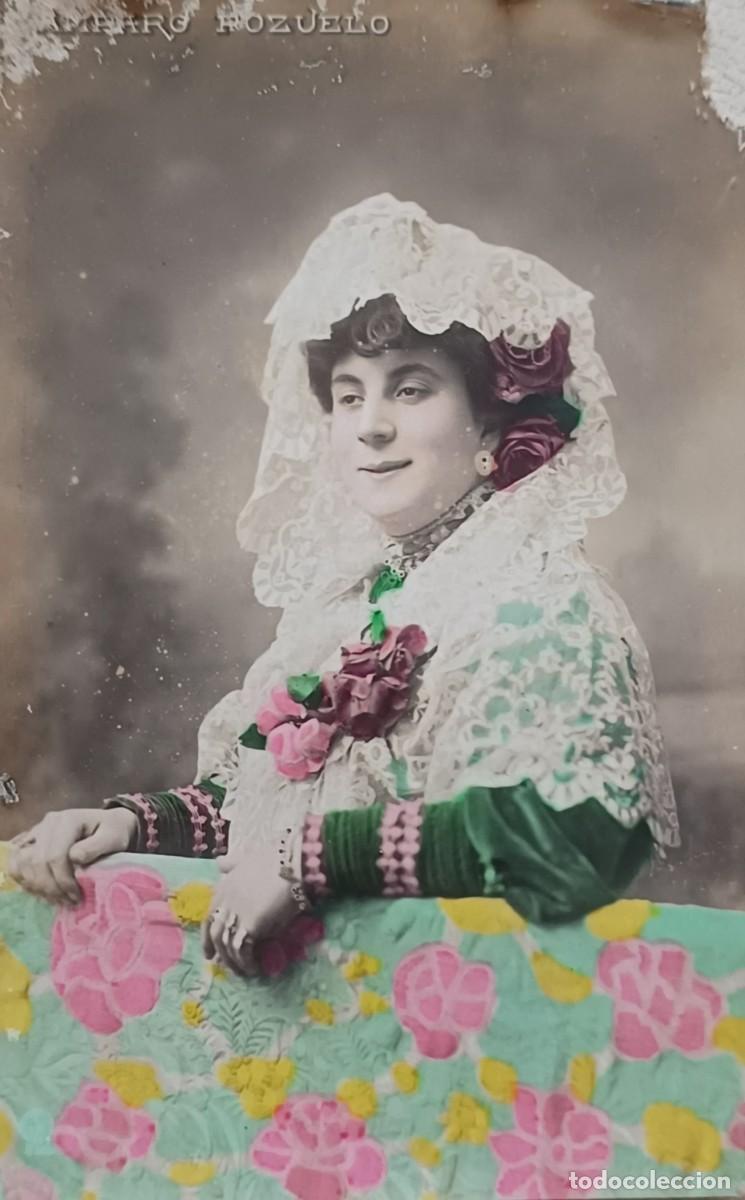 Postales: Amparo Pozuelo. Actriz y cupletista.