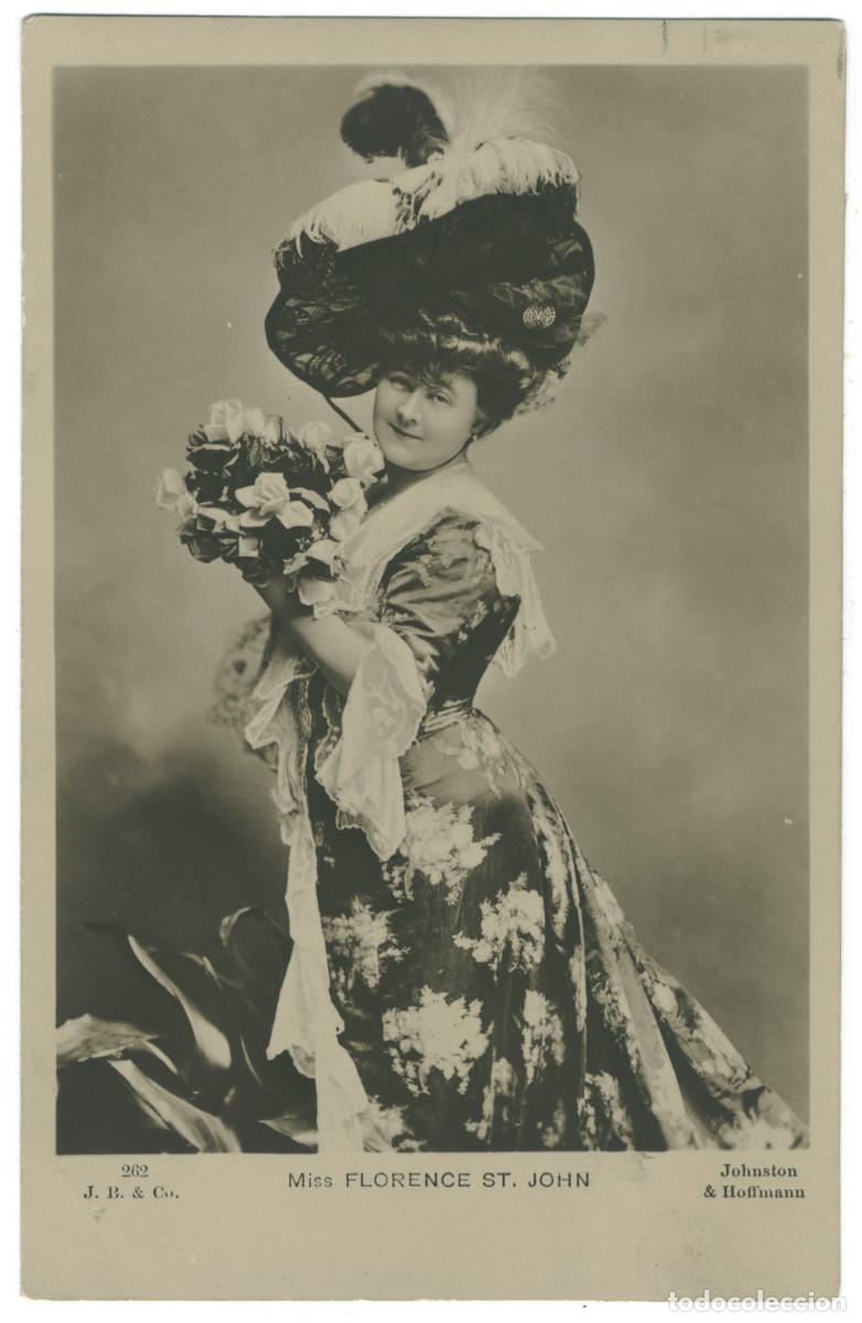Postales: Actriz eduardiana SAINT JOHN, Florence_Beagles. 262. Photo Johnston & Hoffmann