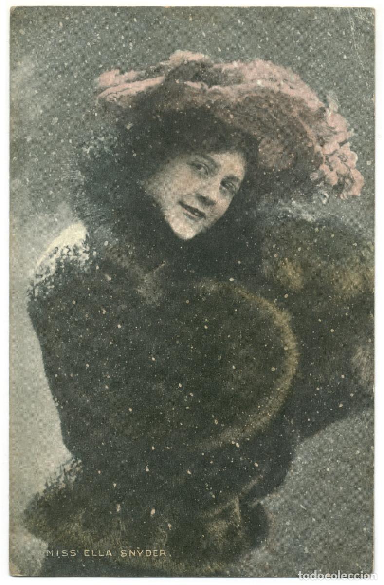 Postales: Actriz eduardiana SNYDER, Ella_Millar & Lang (National)