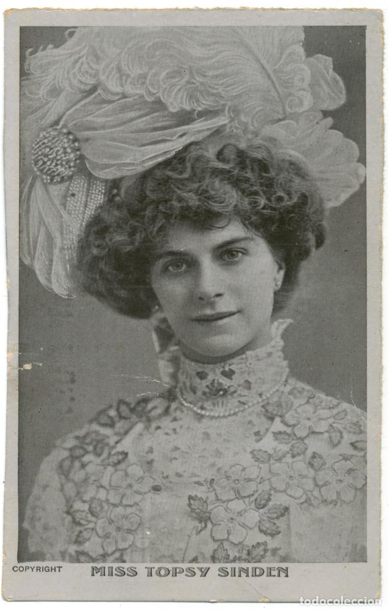 Postales: Actriz eduardiana SINDEN, Topsy_GD&D