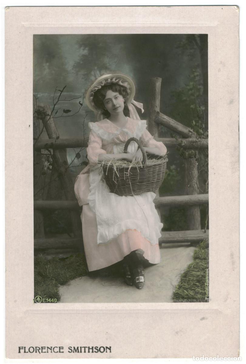 Postales: Actriz eduardiana SMITHSON, Florence_Aristophot (AL; 1449). Photo Bassano