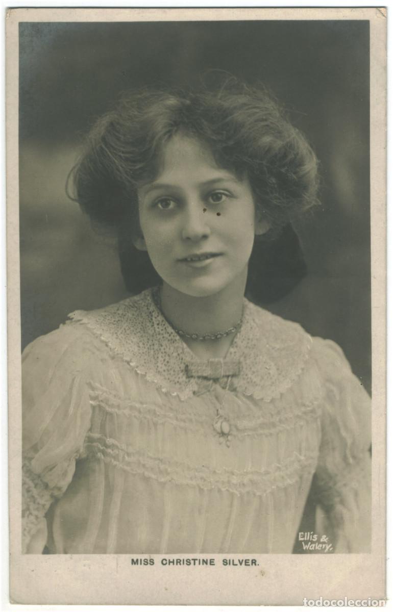 Postales: Actriz eduardiana SILVER, Christine_Ellis & Walery