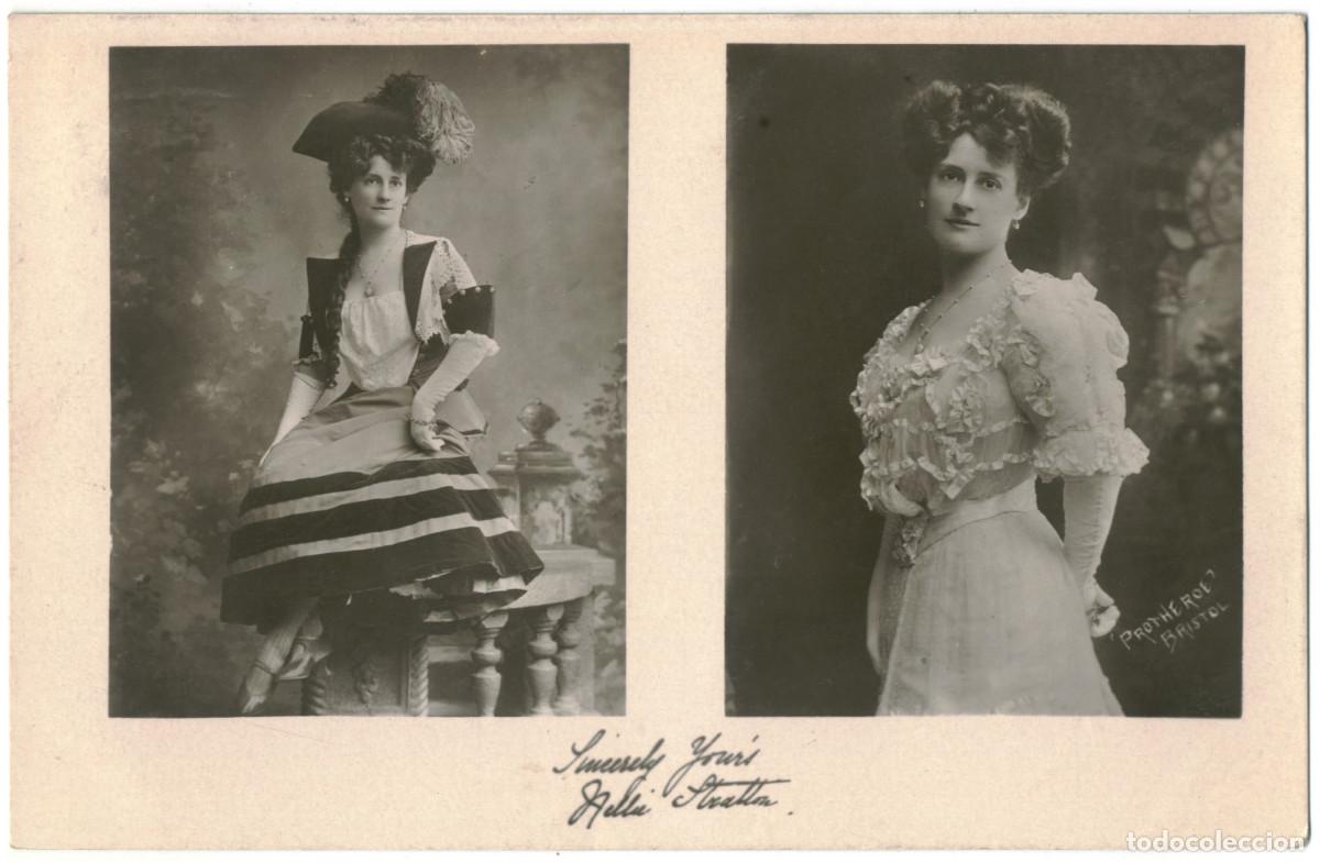 Postales: Actriz eduardiana STRATTON, Nelllie_W. H. Smitrh. Photo Protheroe