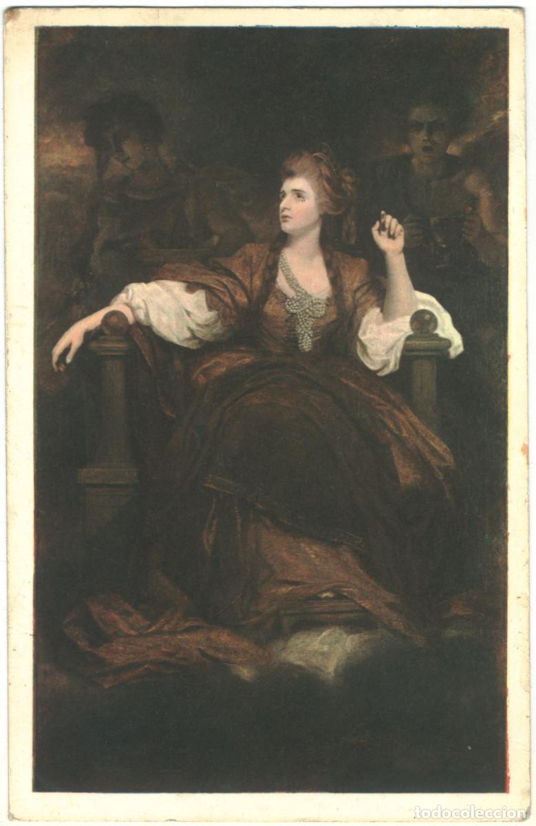 Postales: Actriz SIDDONS, Sarah_Arthur Jaff&eacute;. The Tragic Muse, by Joshua Reynolds (Henry E. Huntington Library
