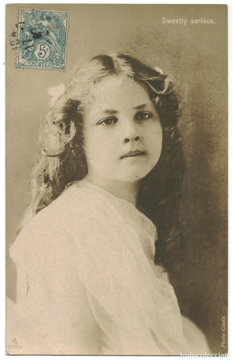 Postales: Actriz SWEETLY SERIOUS_Aristophot (AL; 1291-2). Photo Coath