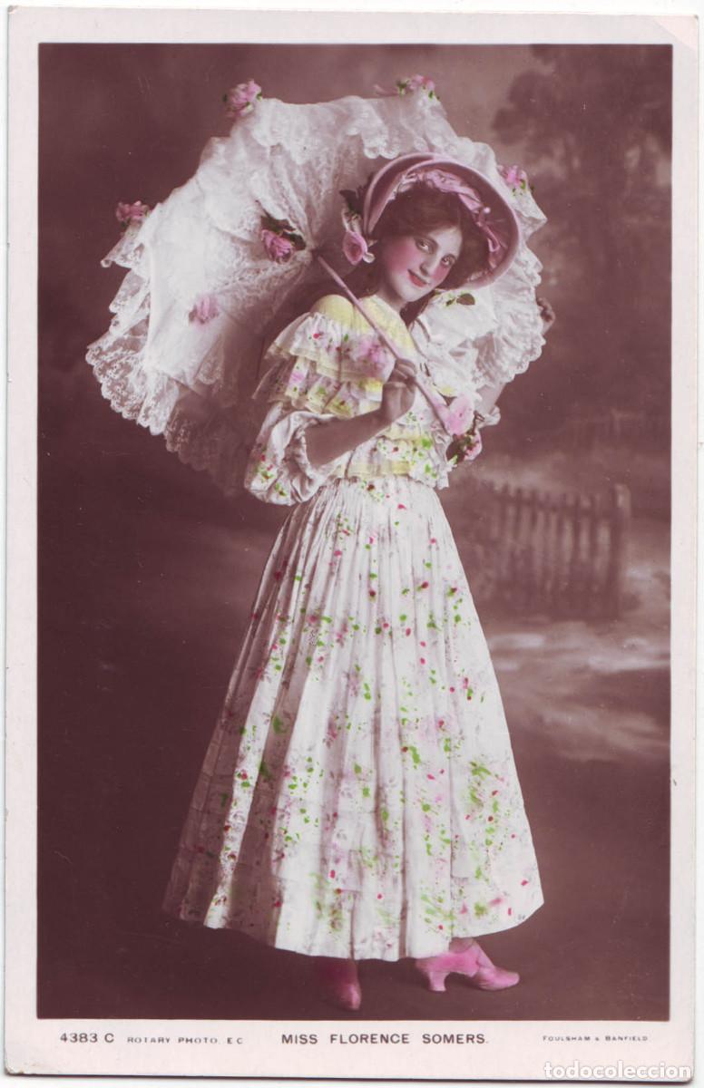 Postales: Actriz SOMERS LERCELL, Florence_Rotary; 4383 C. Photo Foulsham & Banfield