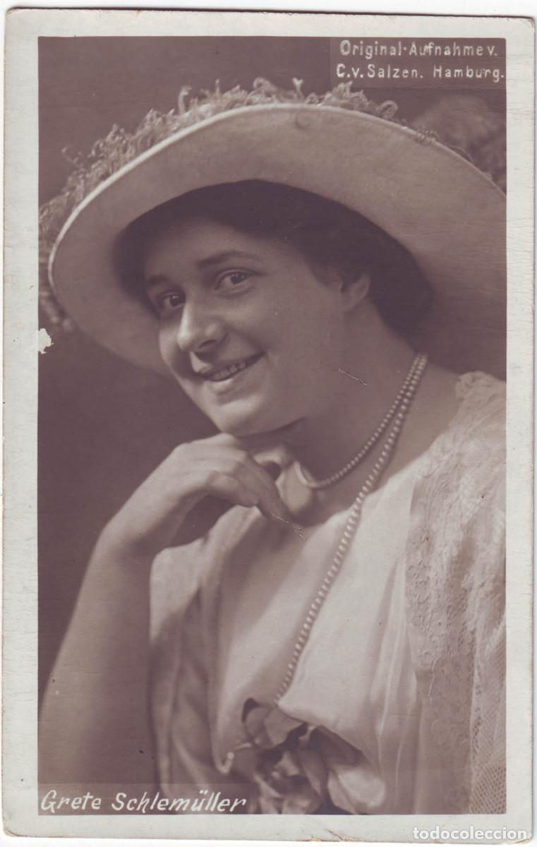 Postales: Actriz SCHLEM&Uuml;LLER, Grete_C. V. Salzen