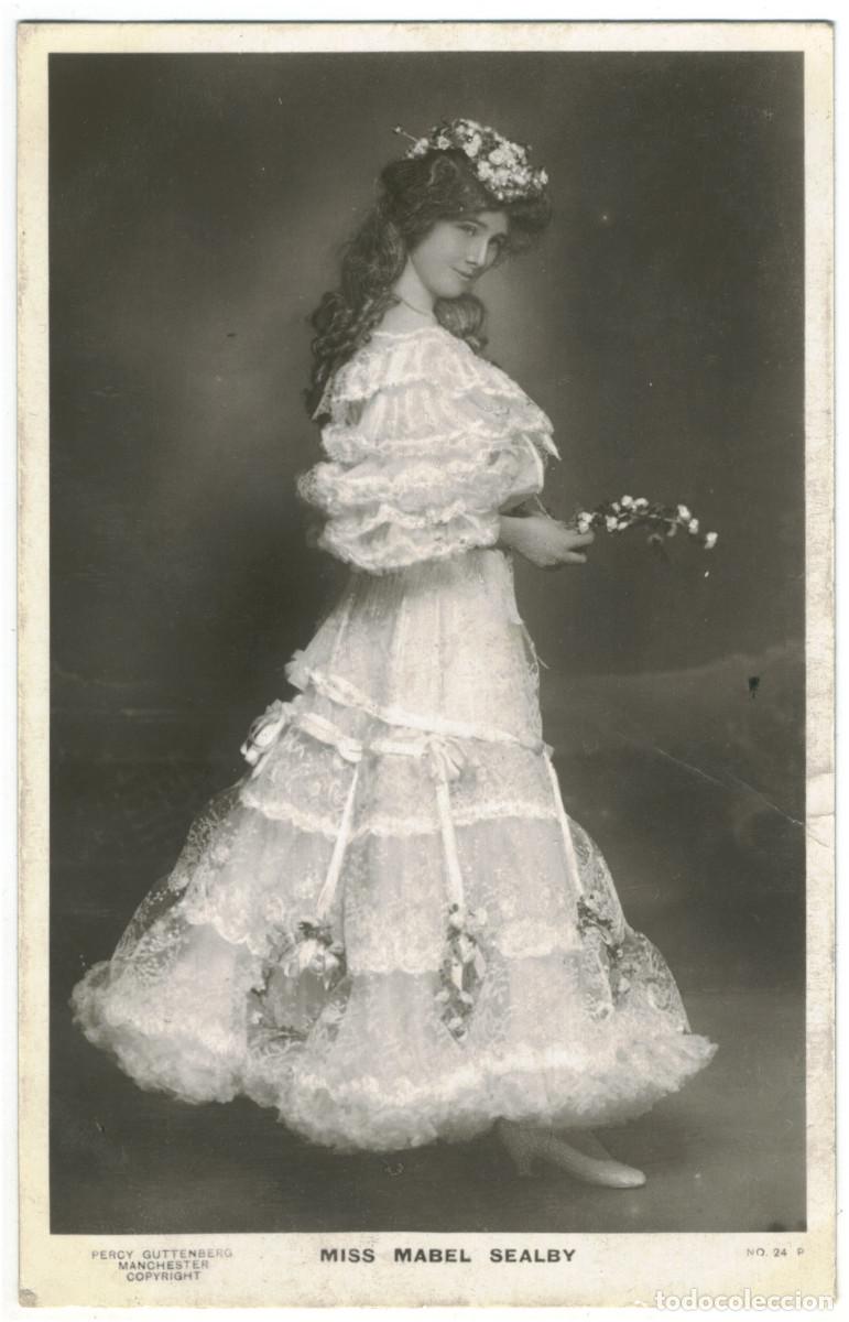 Postales: Actriz SEALBY, Mabel_Percy Guttenberg. Prince's Panto; 24 P