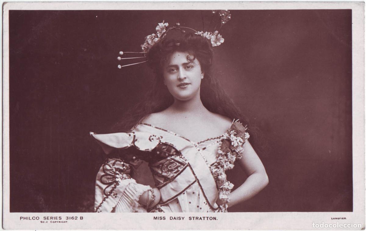 Postales: Actriz eduardiana STRATTON, Daisy_Philco; 3162 B. Photo Langfier