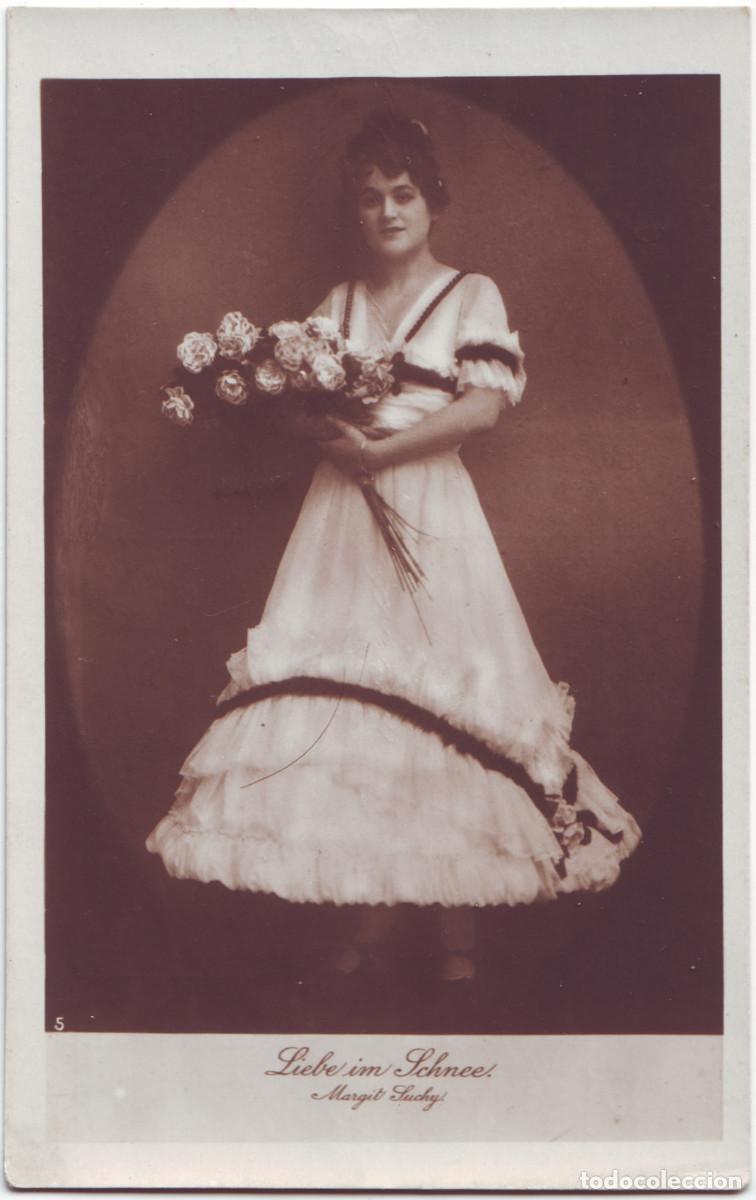 Postales: Actriz SUCHY, Margit_BKWI. In Liebe im Schnee. Photo Residenz Atelier (Wien)