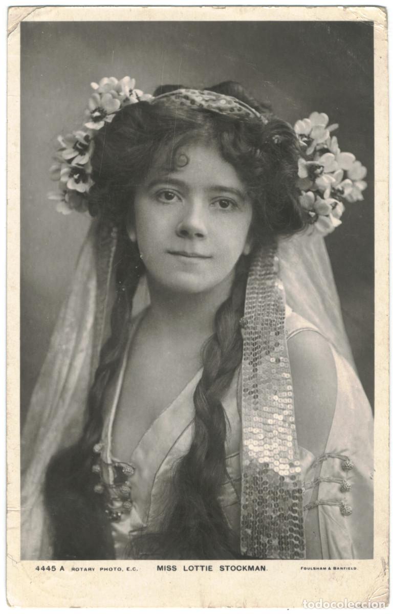 Postales: Actriz STOCKMAN, Lottie_Rotary; 4445 A. Photo Foulsham & Banfield