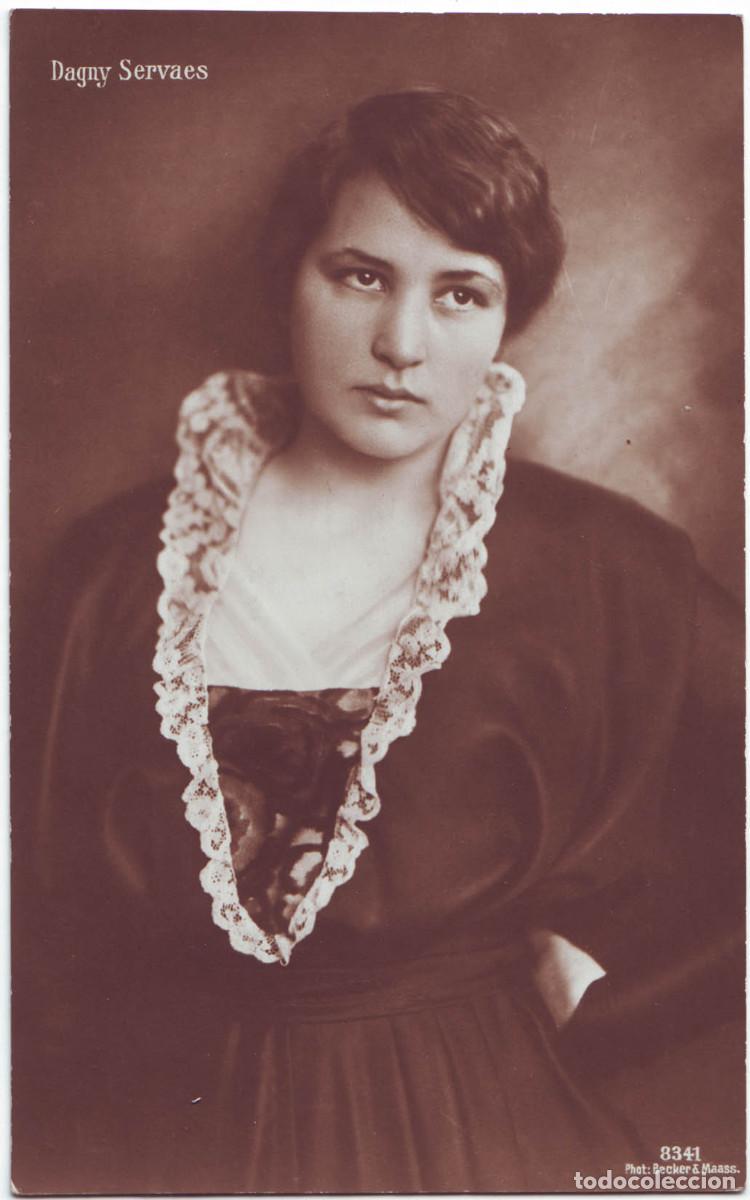 Postales: Actriz SERVAES, Dagny_Sin datos; 8341. Photo Becker & Maass