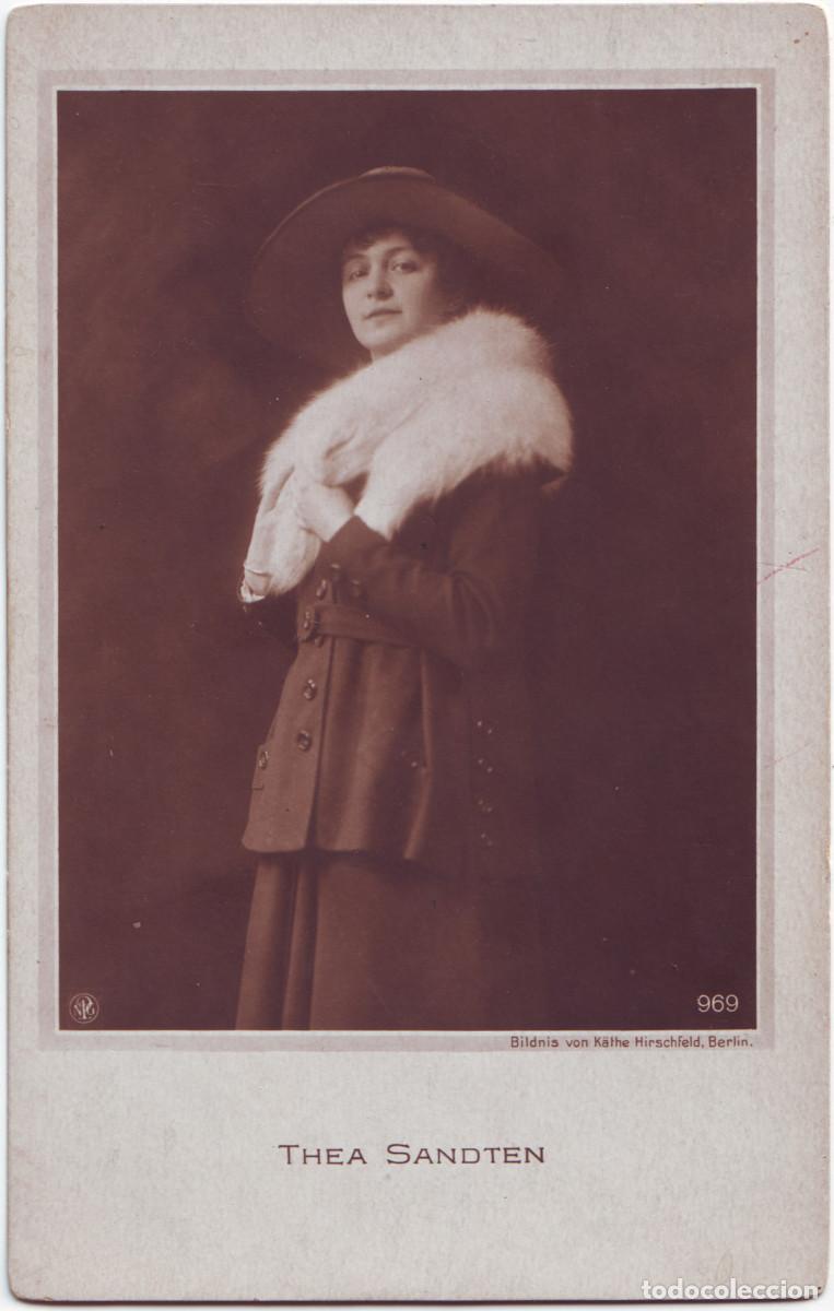 Postales: Actriz belle epoque SANDTEN, Thea_NPG; 969. Photo K&auml;the Hirschfeld