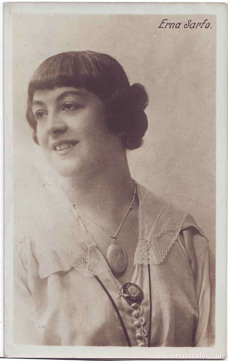 Postales: Actriz belle epoque SARFO, Erna_Sin datos