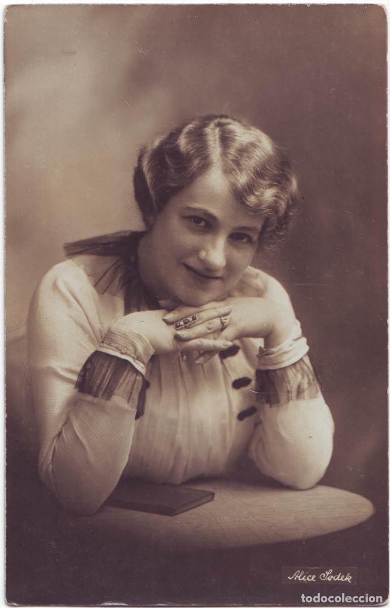 Postales: Actriz belle epoque SODEK, Alice_A. Mocsigay
