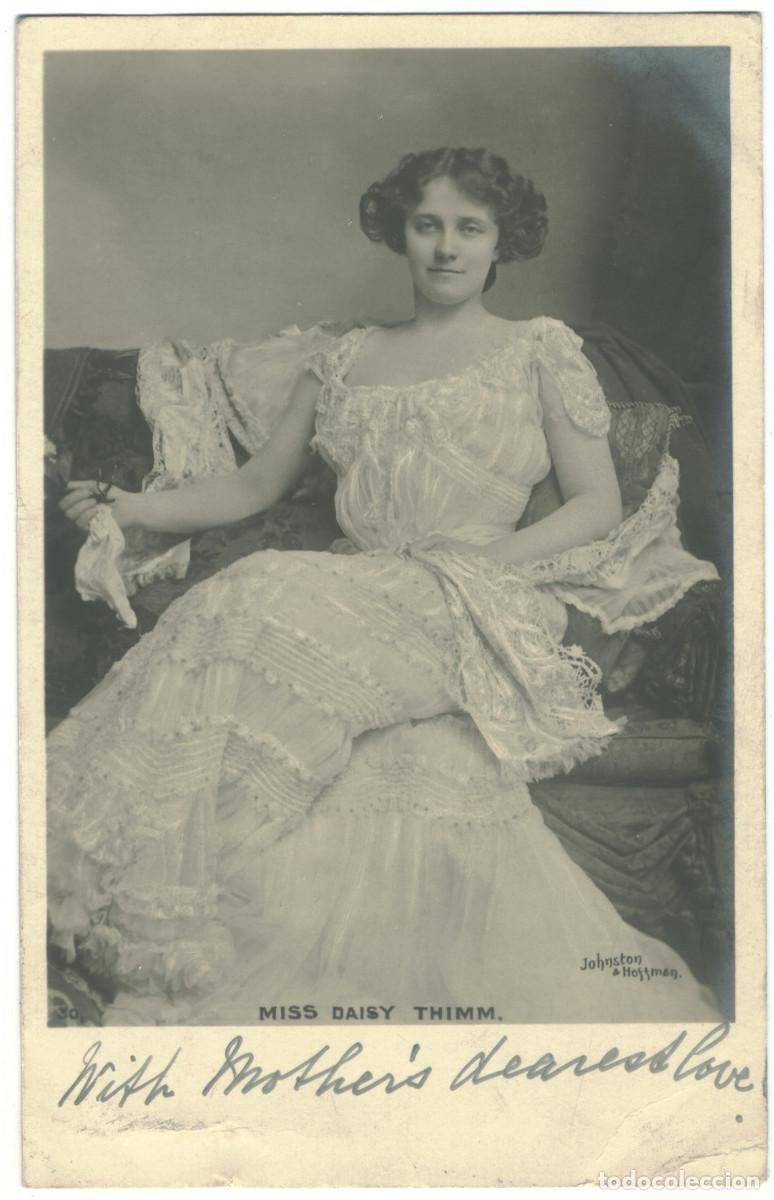 Postales: Actriz eduardiana THIMM, Daisy_Charles Voisey. 30. Photo Johnston & Hoffman