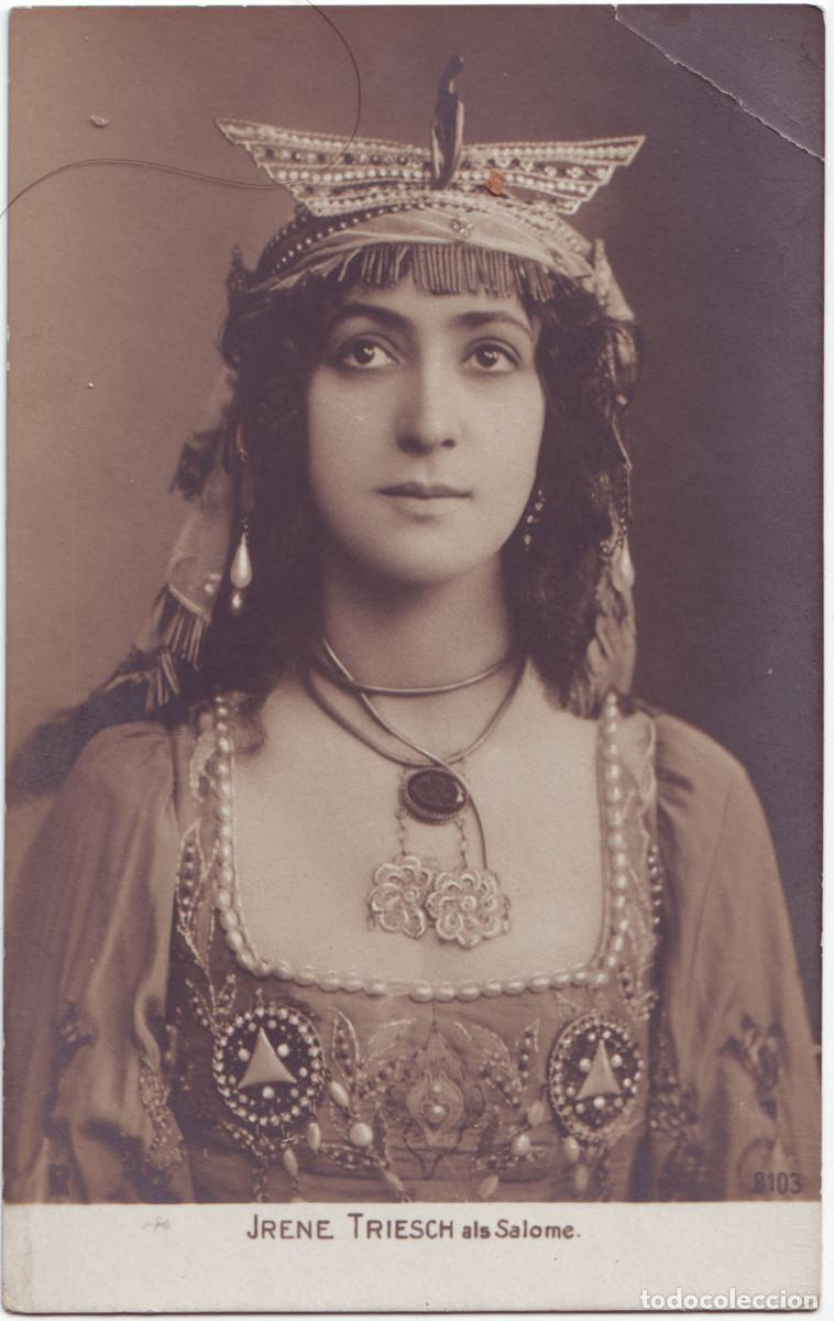 Postales: Actriz eduardiana TRIESCH, Irene (as Salome)_RPH; 8103
