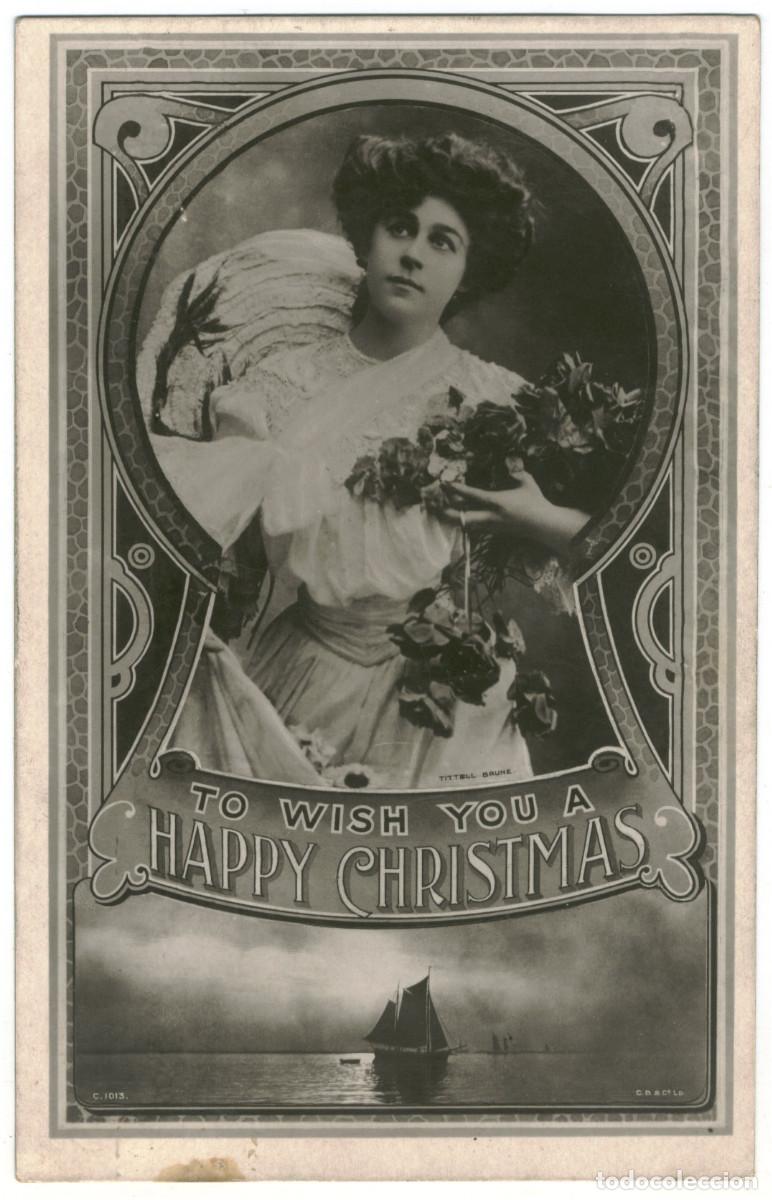 Postales: Actriz eduardiana TITTELL BRUNE, Minnie_C.B. Graphics. C 1013