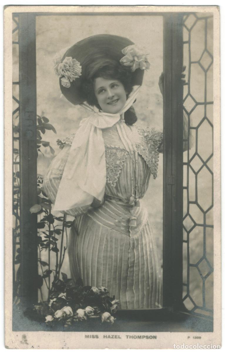 Postales: Actriz THOMPSON, Hazel_Raphael Tuck (Real Photograph. Celebrities of the Stage; 1309)