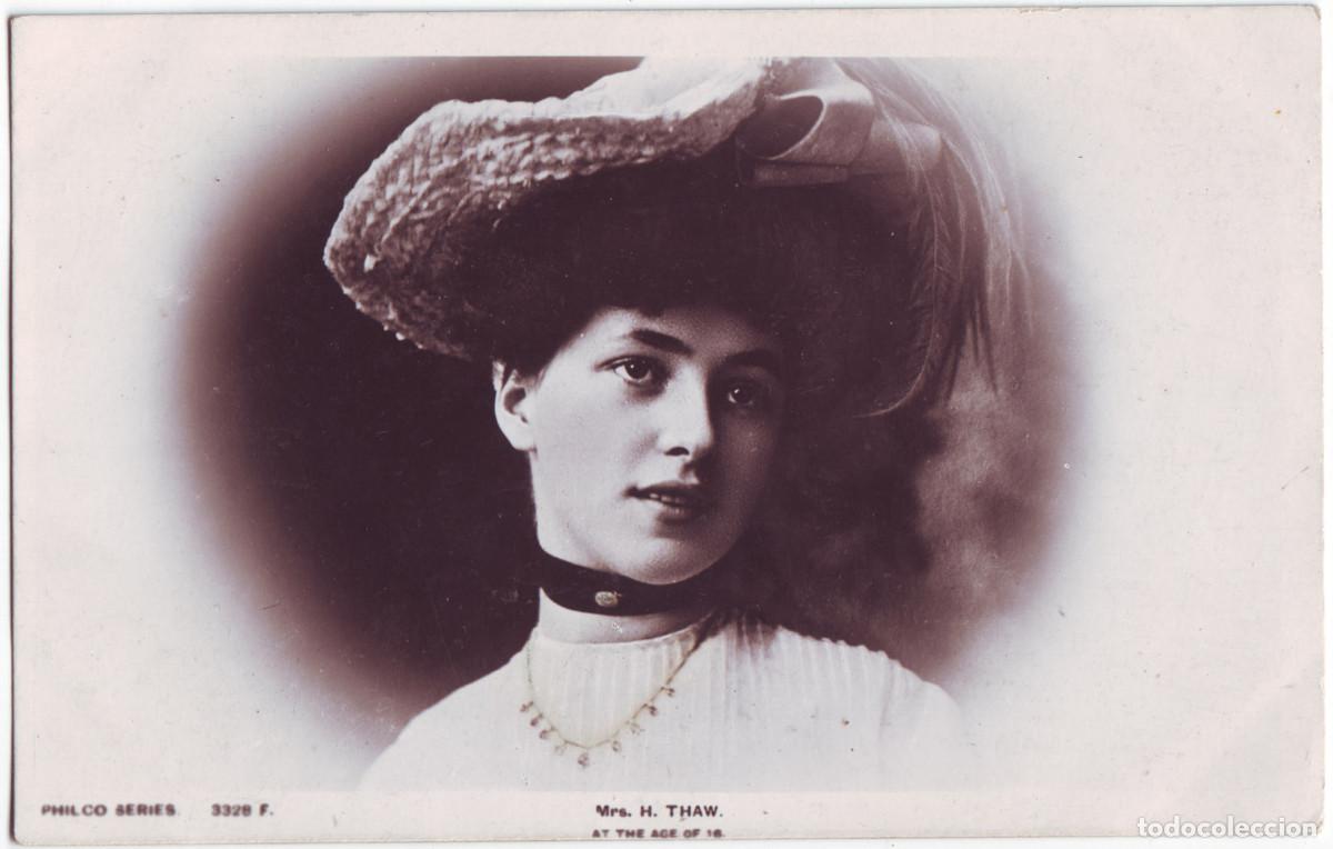 Postales: Actriz THAW, Mrs. (Evelyn NESBIT)_Philco; 3328 F