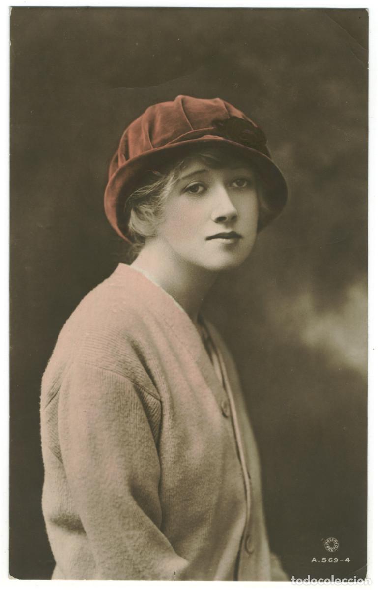 Postales: VINCENT, Kathleen_Rotary. A 569-4 Hand painted real photograph of a British Beauty