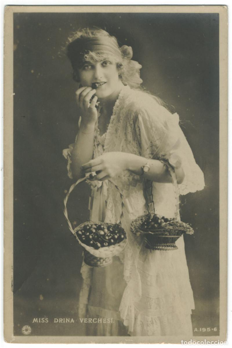 Postales: Actriz eduardiana VERCHESI, Drina_Rotary; A 195-6