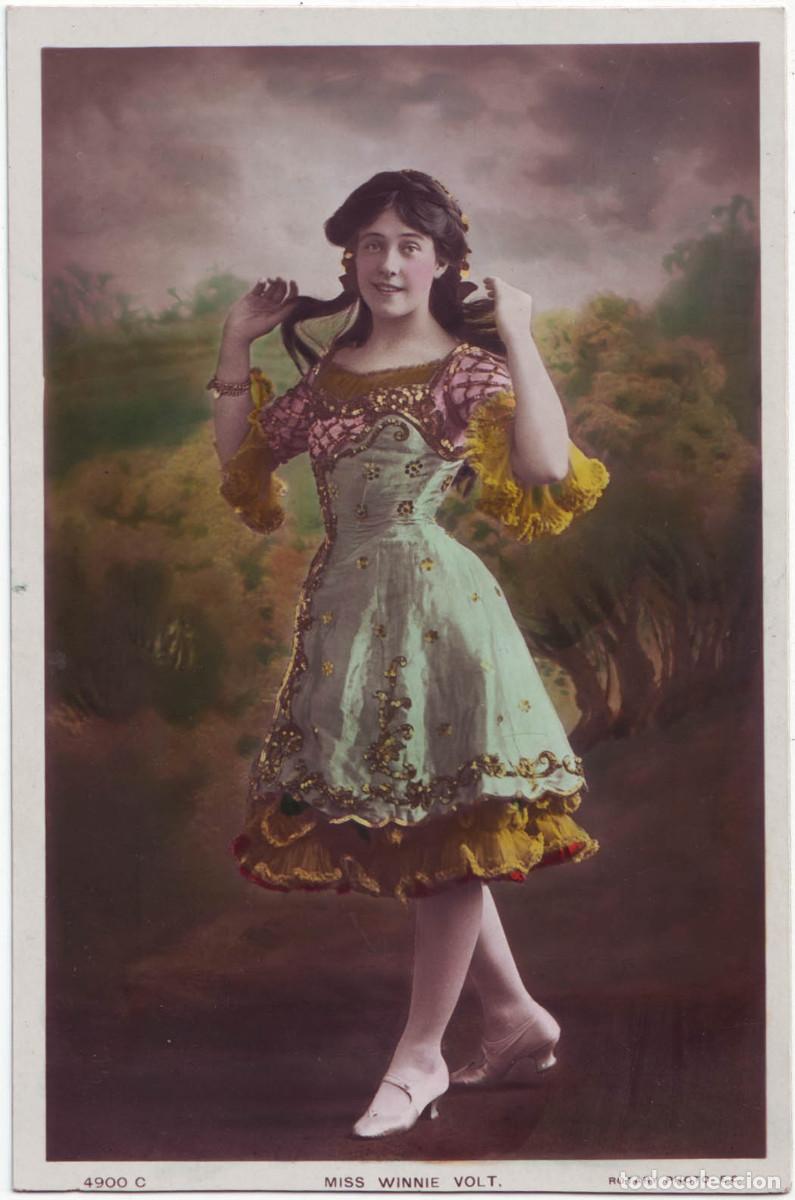 Postales: Actriz eduardiana VOLT, Winnie_Rotary; 4900 C