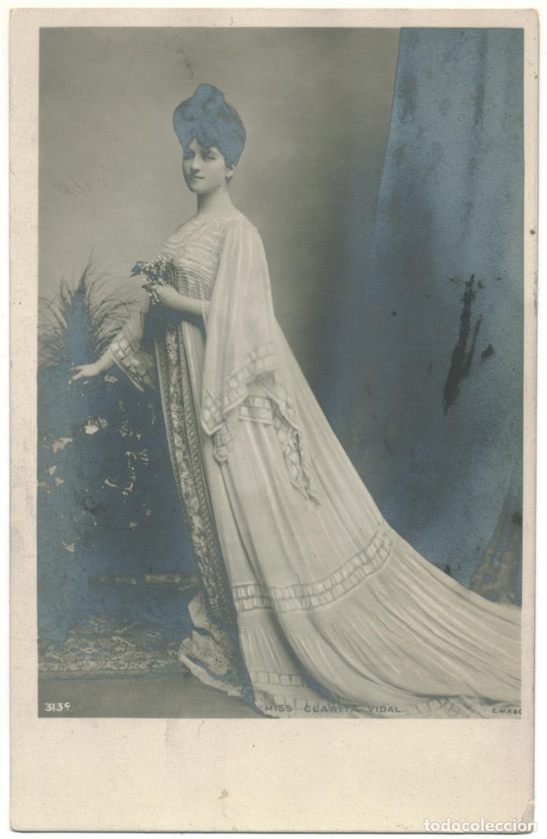 Postales: Actriz eduardiana VIDAL, Clarita_C. W. Faulkner; 313 C