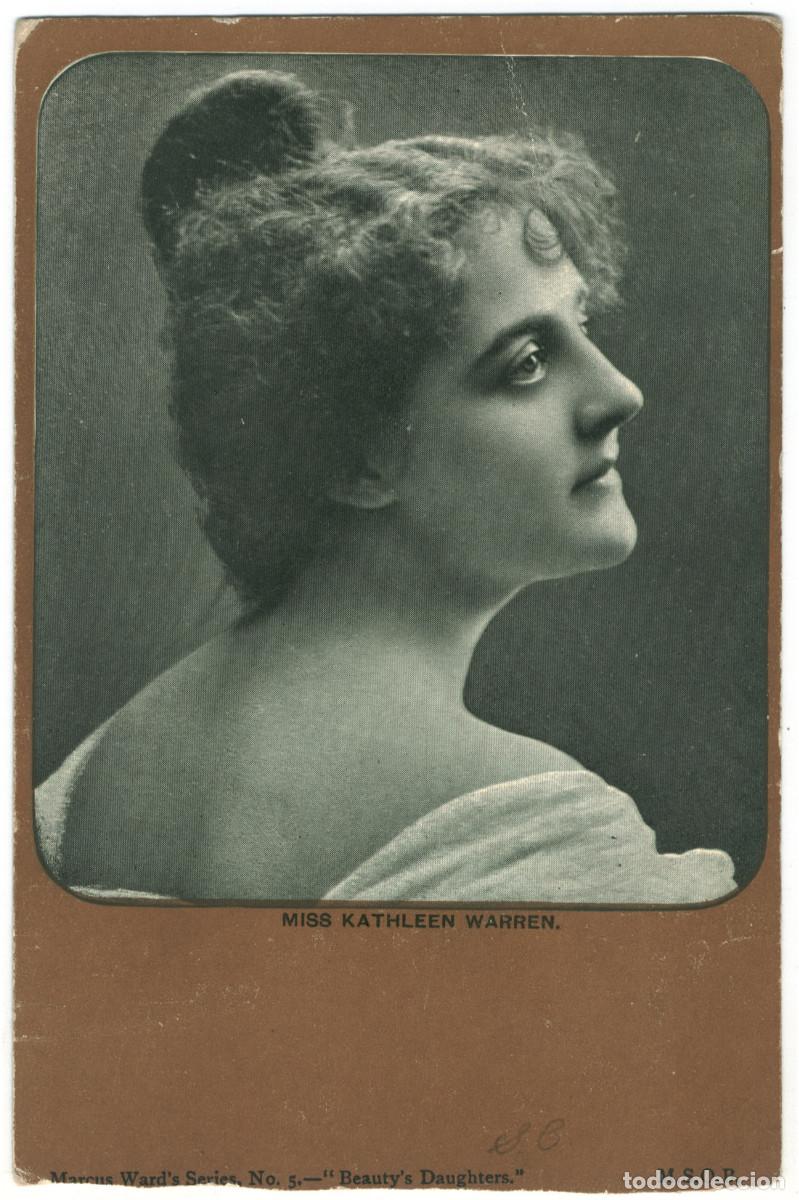 Postales: Actriz eduardiana WARREN, Kathleen_MSOB (Marcus Ward. Beauty Daughters; 5)
